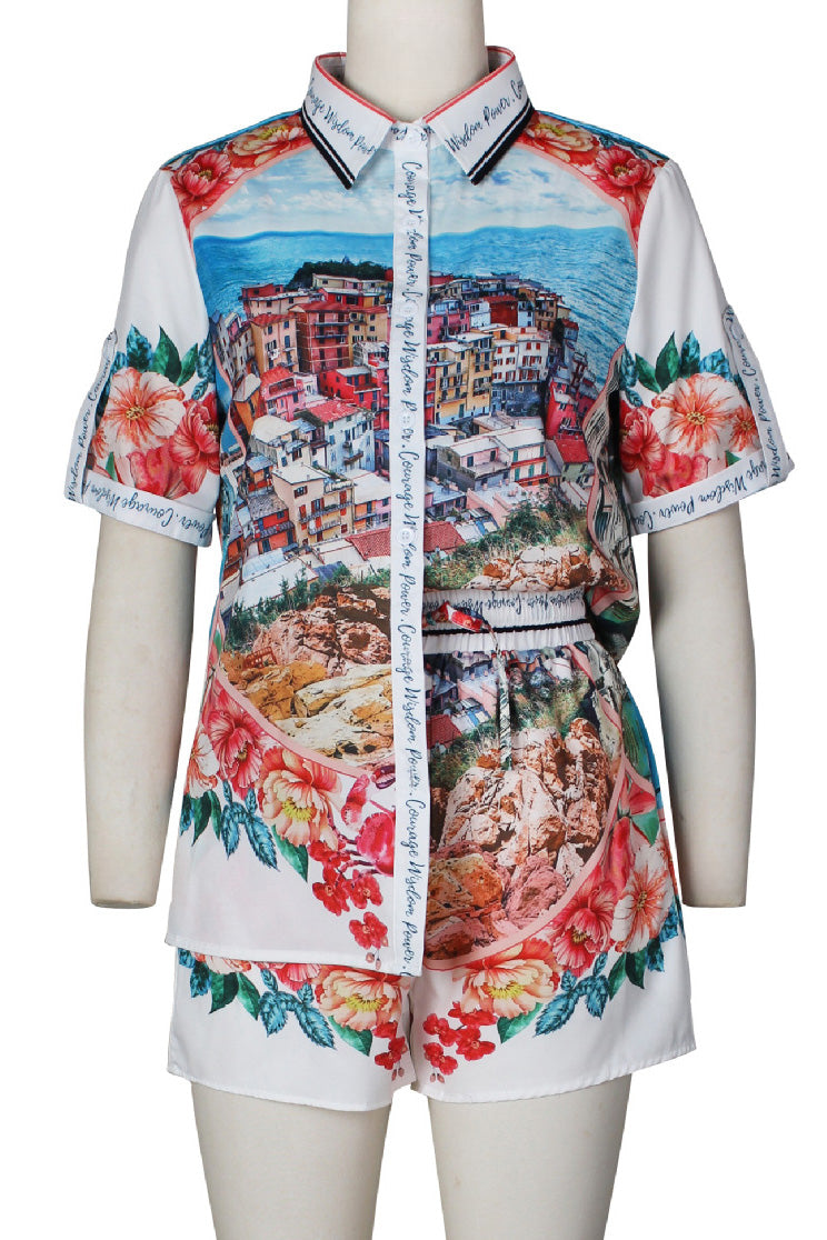 Floral Glow Short Set Lavish Daily