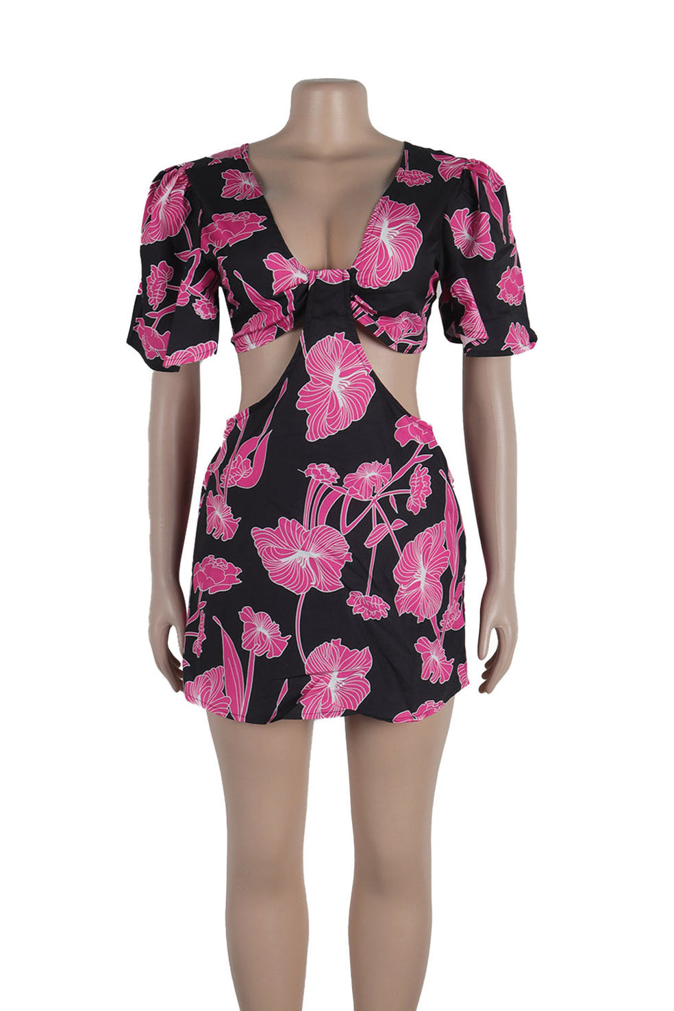 Printed Romper Dress Lavish Daily
