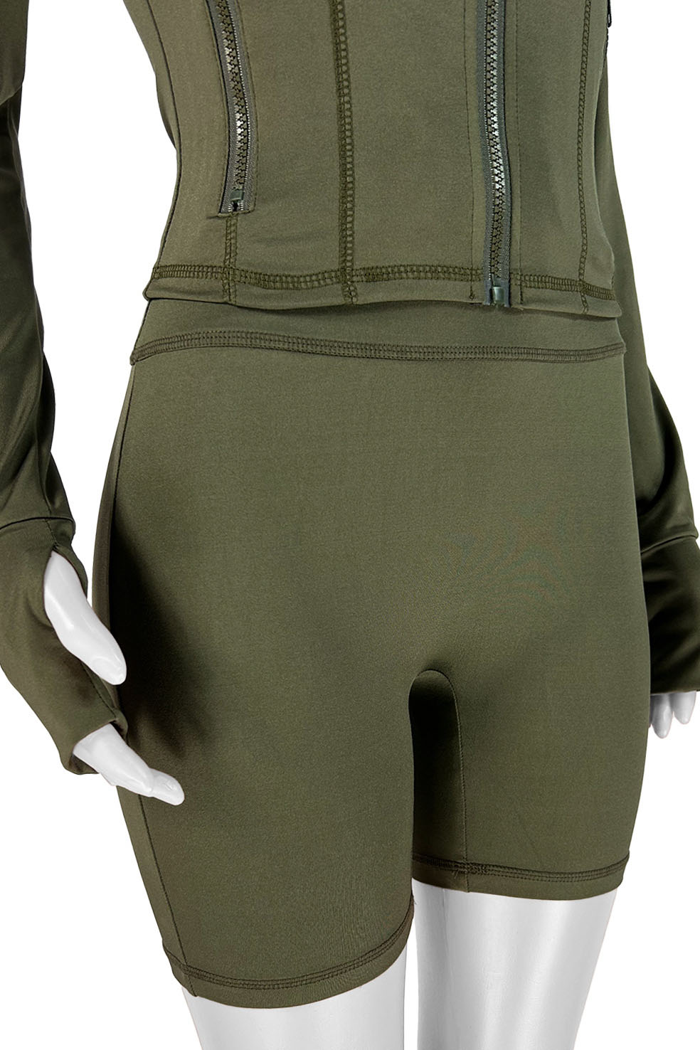 Long Sleeve Crop Top and Shorts Set Lavish Daily