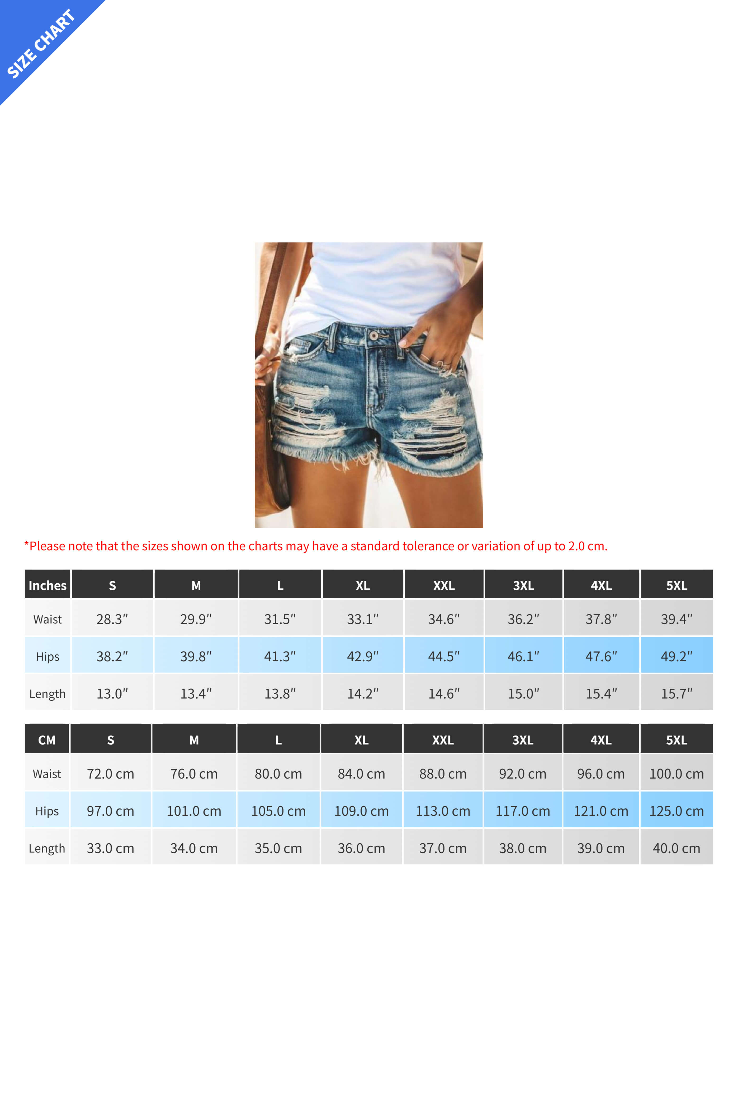 High Waist Frayed Hem Denim Shorts Distressed Lavish Daily
