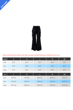 High-Rise Cargo Wide-Leg Utility Denim Jeans Lavish Daily