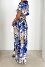 Tiered Ruffle Maxi Dress Lavish Daily