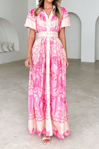 Tiered Ruffle Maxi Dress Lavish Daily