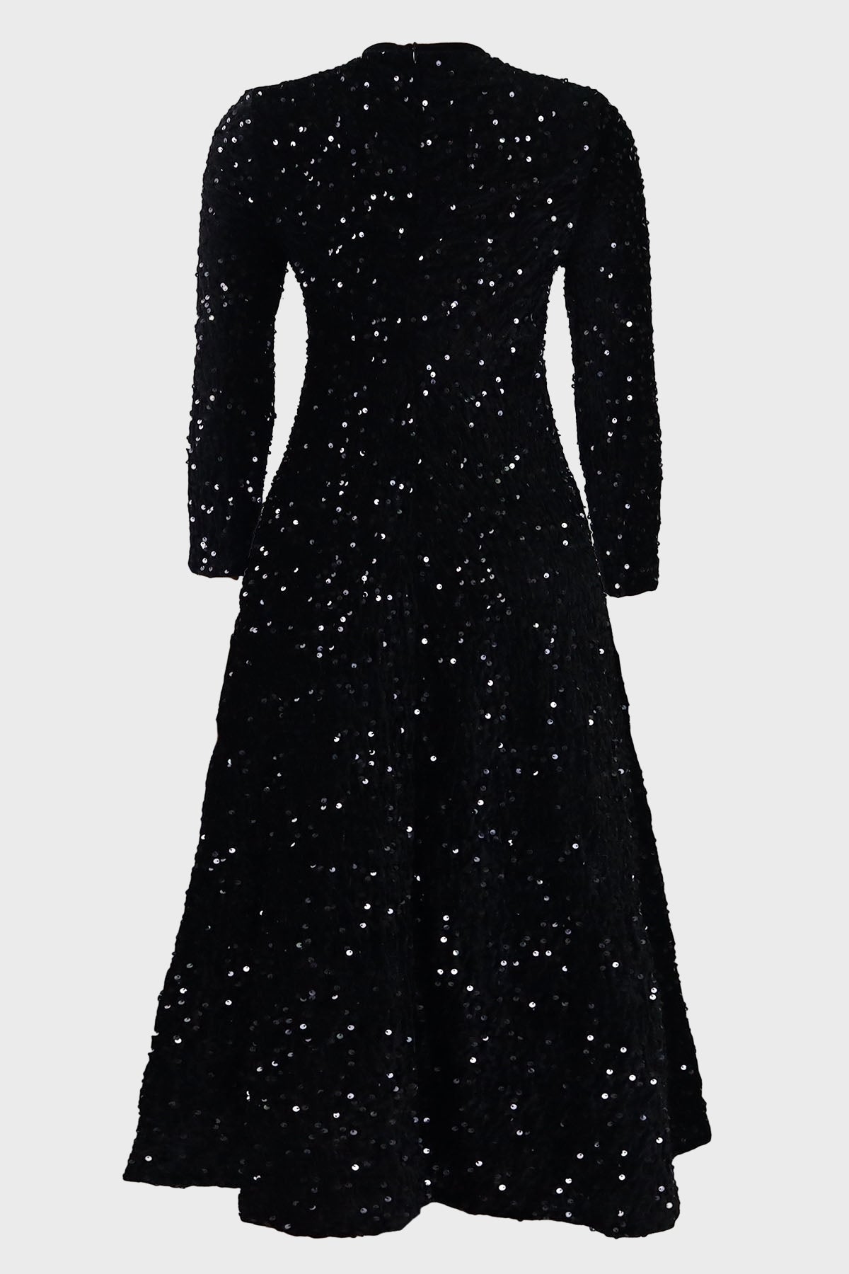 Sequin Long Sleeve Dresses Lavish Daily