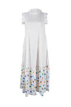 Maxi Dress With Ruffle Sleeve Lavish Daily