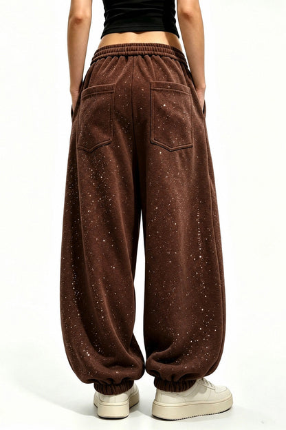 Embellished Oversized Sweatpant Lavish Daily