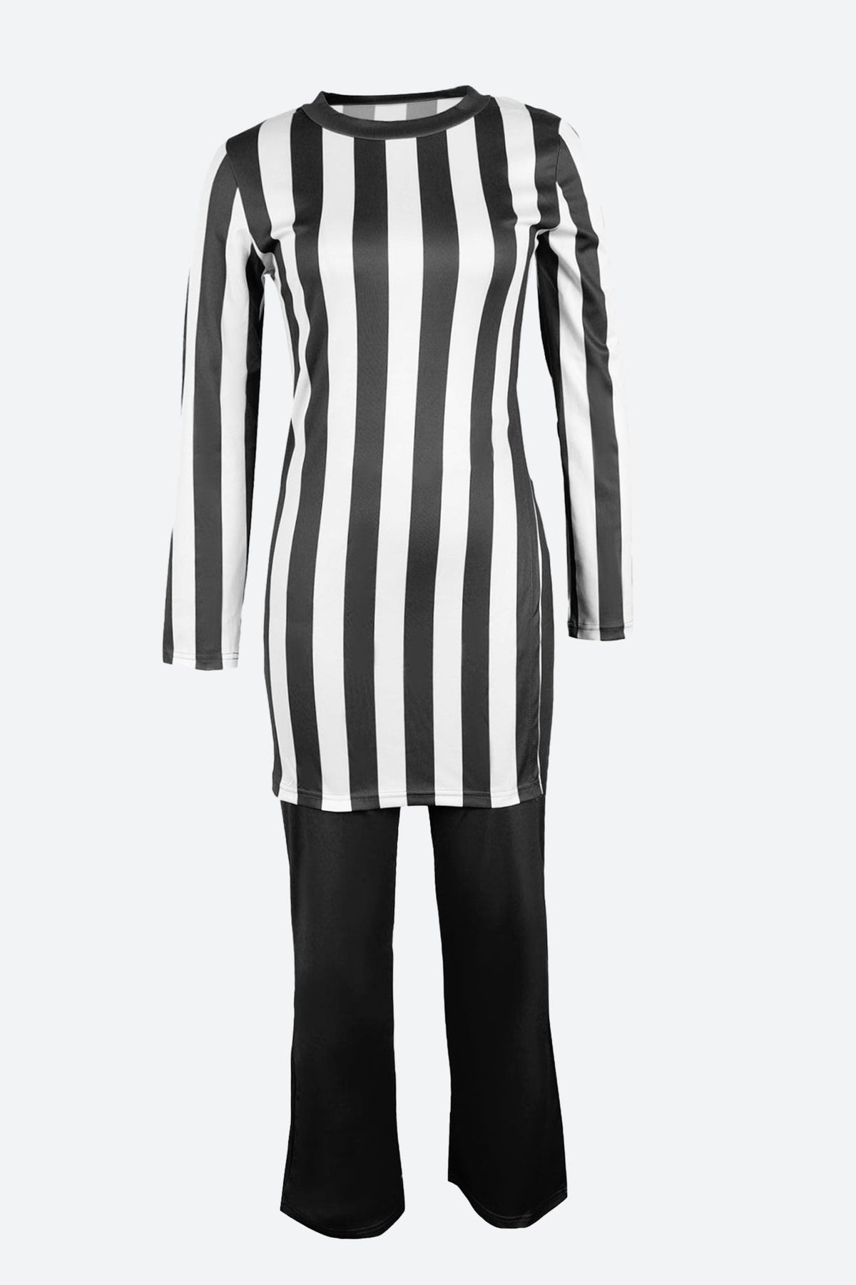 Striped T Shirts & Pants Set Lavish Daily