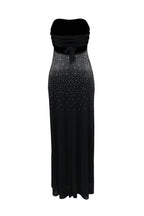 Strapless Hot Drilling Backless Lace-Up Gown Lavish Daily