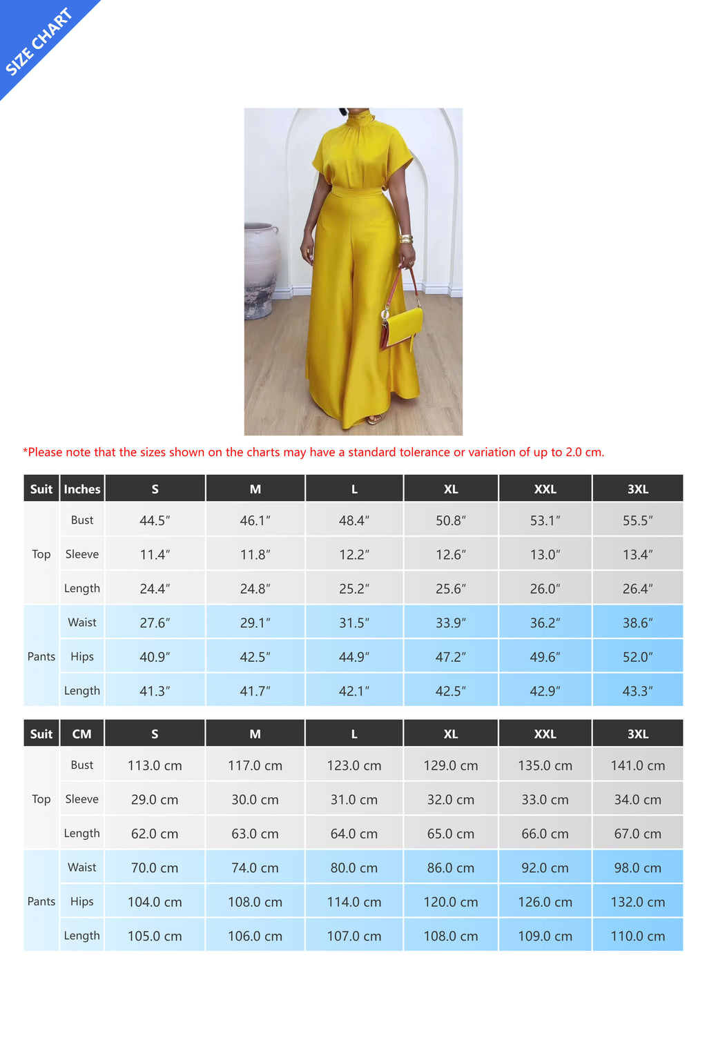 Bat Sleeves Shirt Wide-leg Pants Sets Lavish Daily