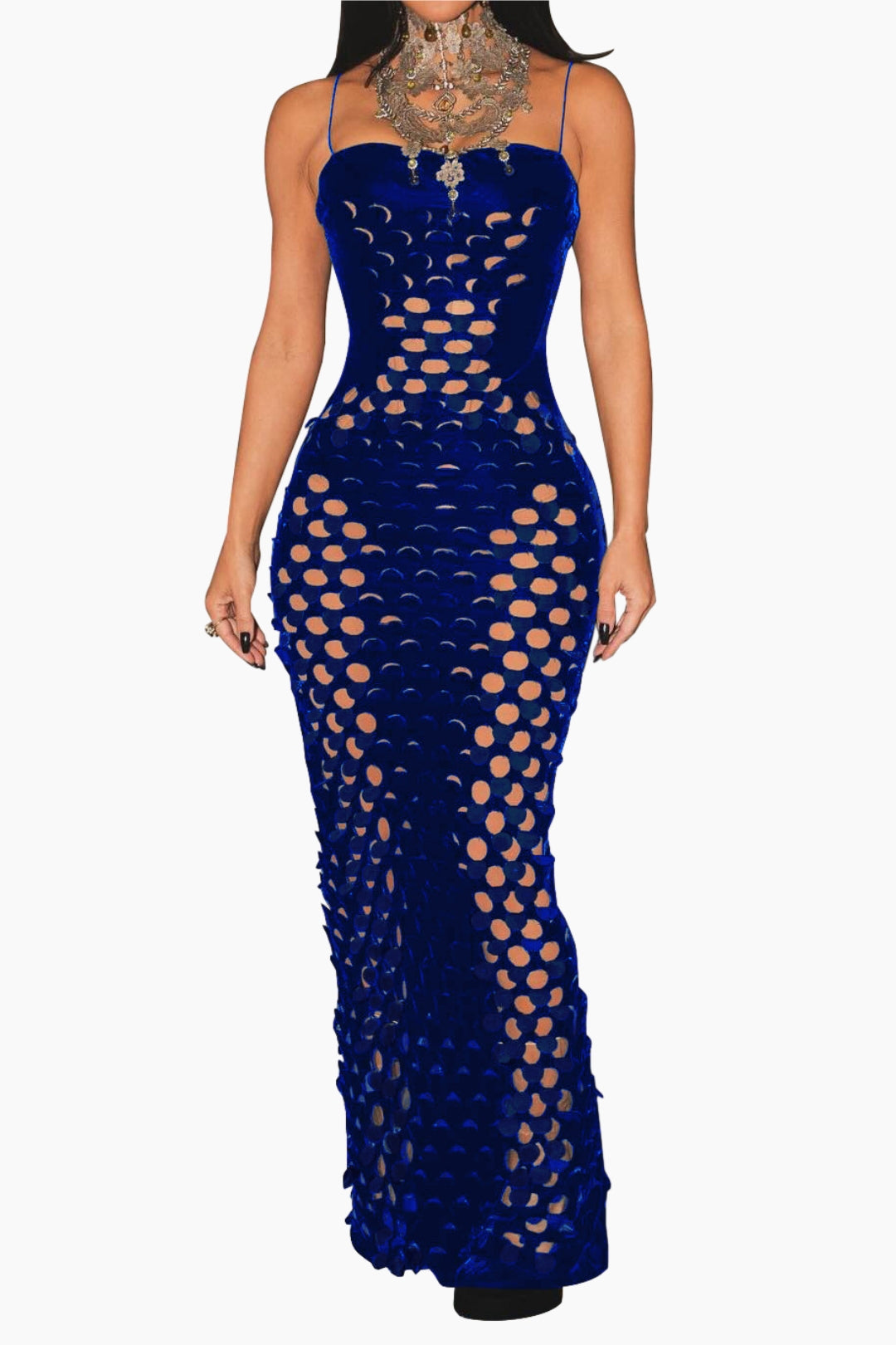 Circular Cutouts Bodycon Dresses Lavish Daily