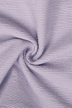 Breathable V-Neck Crinkle Top Set Lavish Daily