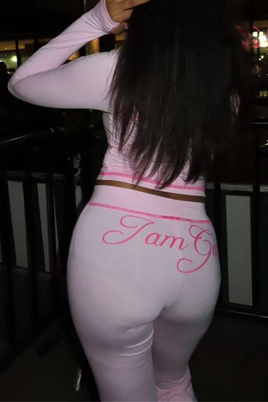 Solid Color 2-Piece Long Sleeve Set Lavish Daily