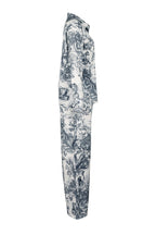 Straight Long Sleeve Shirt and Pants Set Lavish Daily