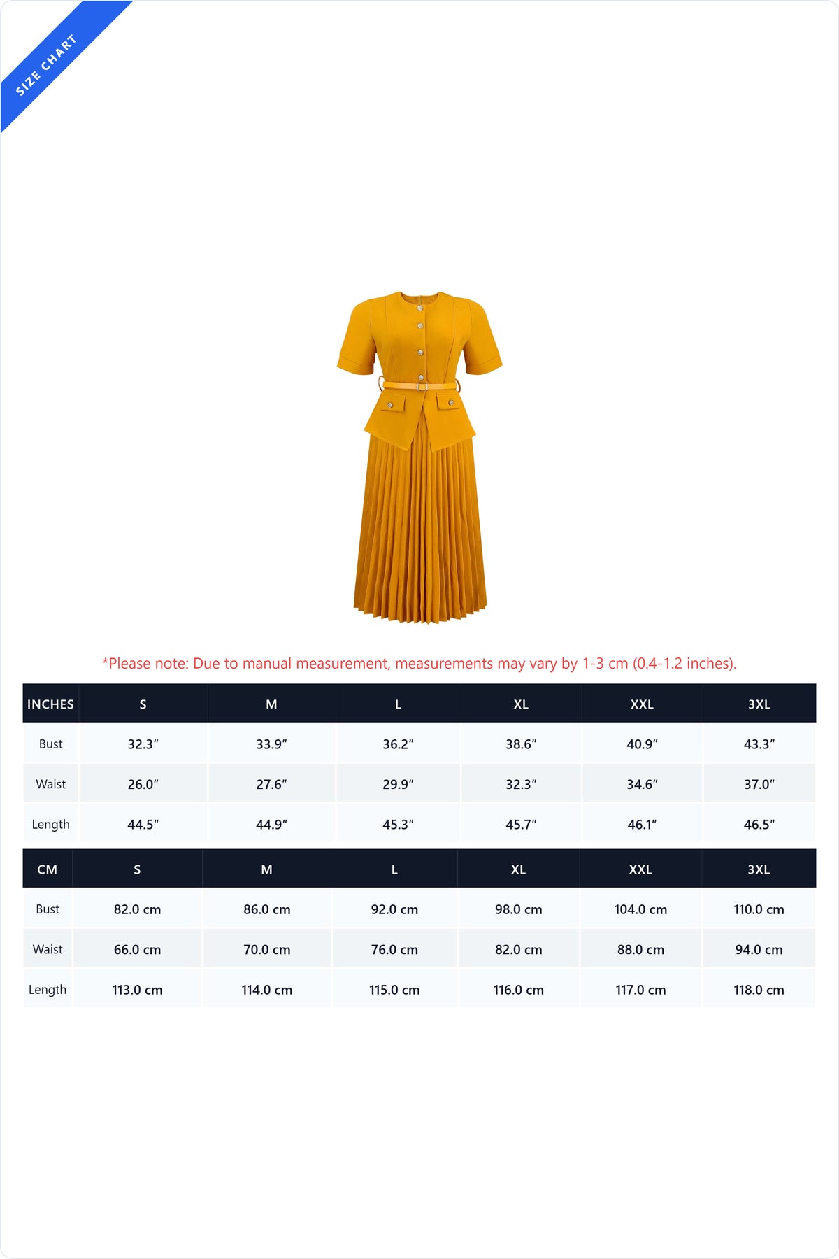 Mock 2-Piece Peplum Pleated Midi Dress Lavish Daily