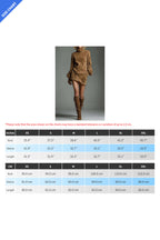 High Neck Long Sleeve Pocket Mini Dress Lavish Daily