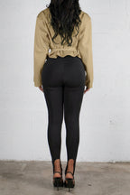 Cropped Trench Coat LavishDaily