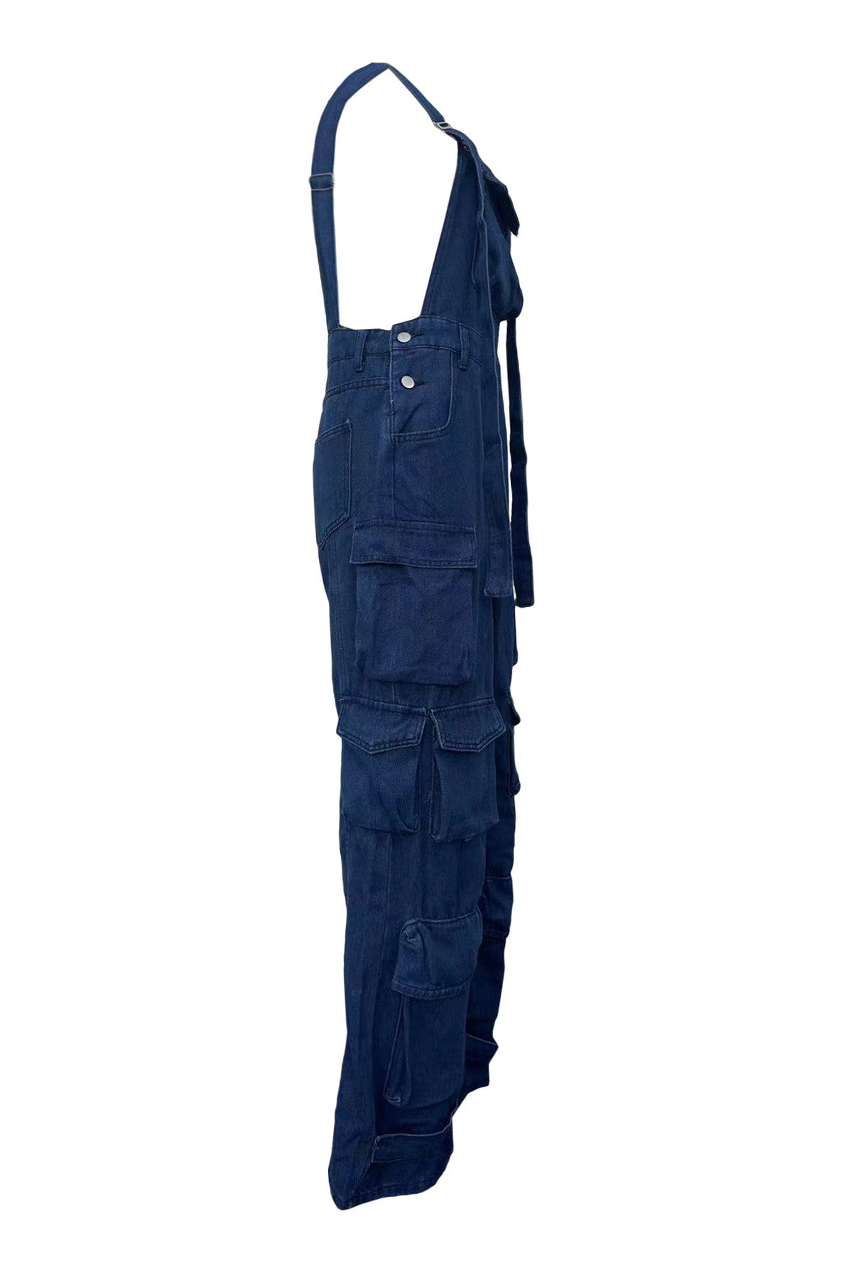 Streetwear Denim Jumpsuit Lavish Daily