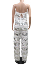 Fringe Sequin Pants Set Lavish Daily