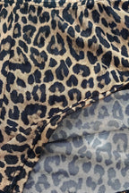 Sheer Mesh Leopard Jumpsuit Lavish Daily