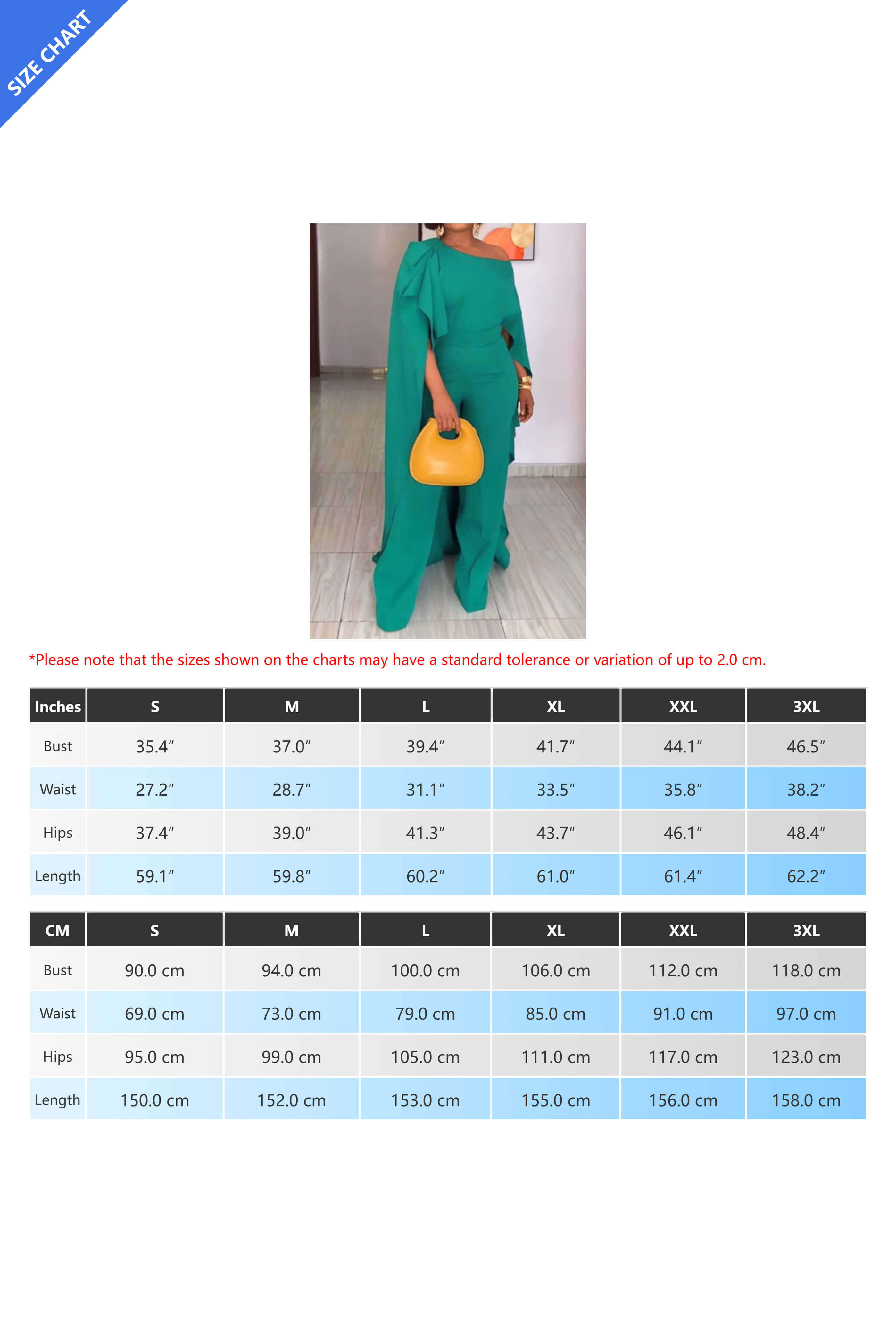 One-Shoulder Cape Palazzo Jumpsuit Lavish Daily