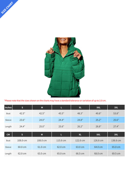 Hooded Puffer Jacket Lavish Daily