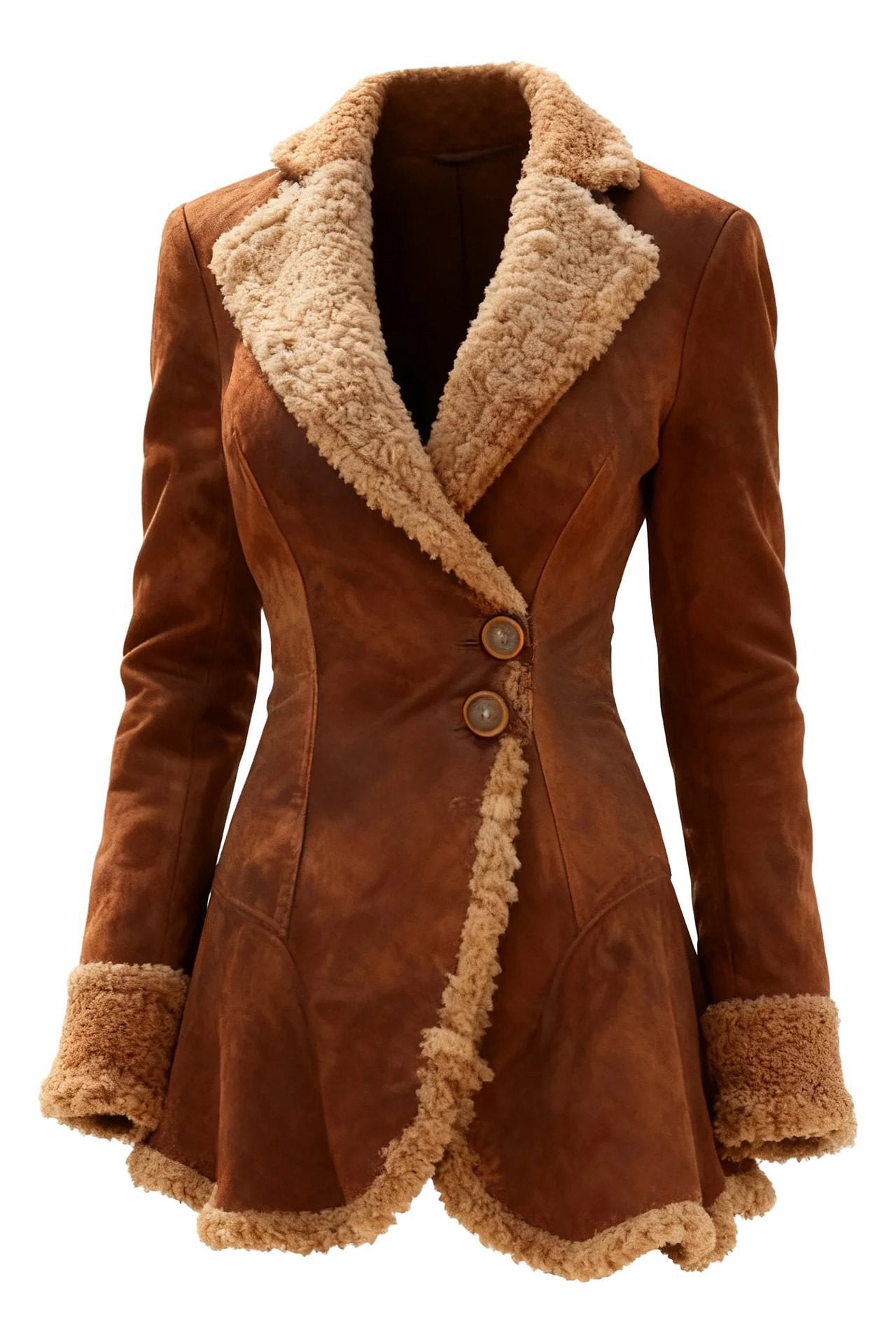 Retro Plush Casual Jacket LavishDaily