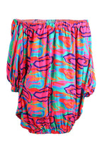 Off The Shoulder- Bubble Mini Dress Lavish Daily