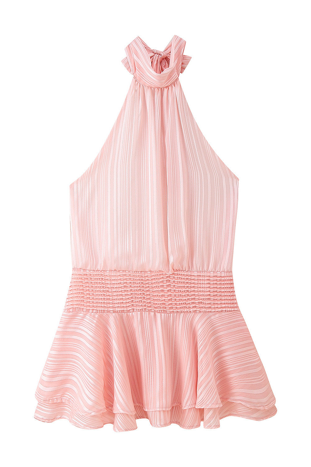 Tie Back Mini Dress Lavish Daily