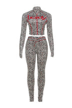 Leopard Print Sporty 2-Piece Set Lavish Daily