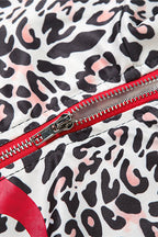 Leopard Print Sporty 2-Piece Set Lavish Daily