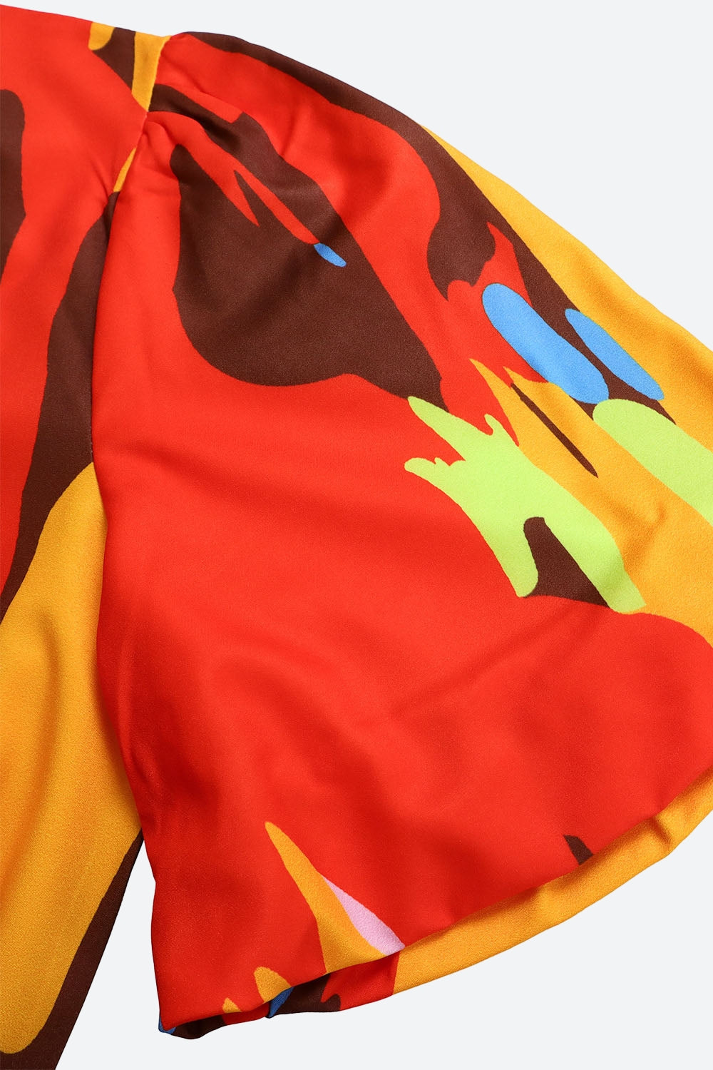 Tie Bow Colorblock Blouse Lavish Daily