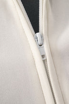 Zip-up Long Sleeve Drawstring Low Rise Pant set Lavish Daily