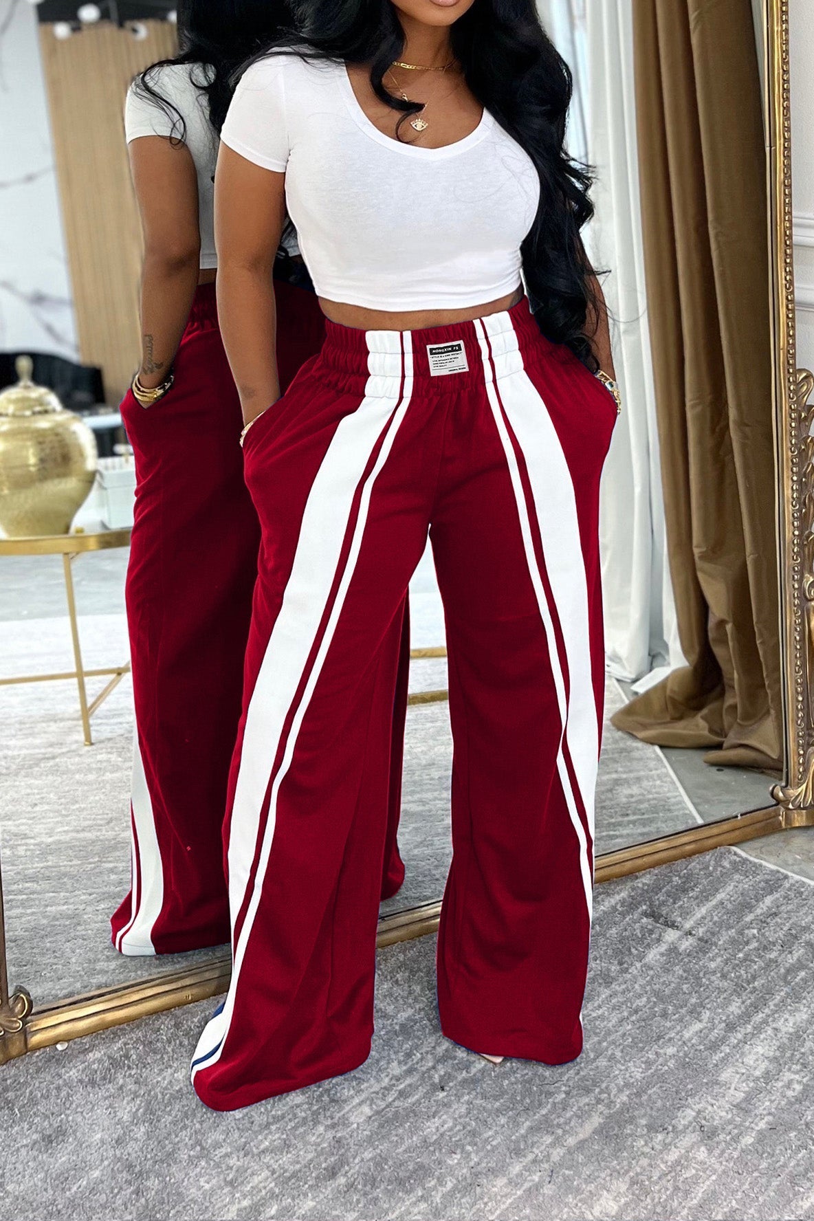 Loose Casual Wide Leg Pants Lavish Daily