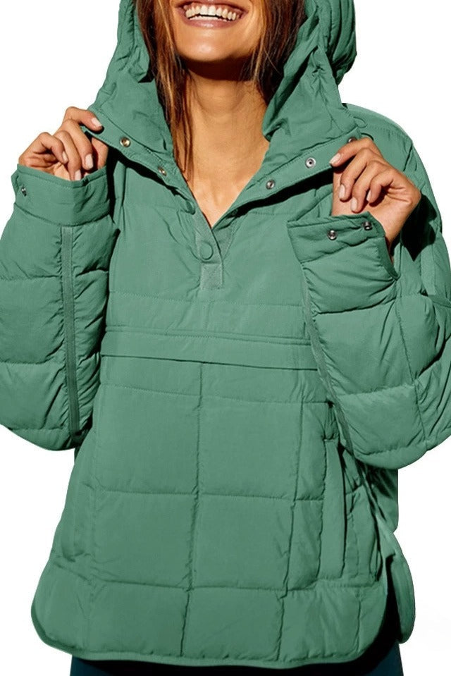 Hooded Puffer Jacket Lavish Daily