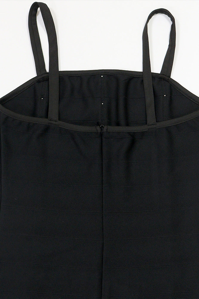 Fringed Embellished Bandage Dress LavishDaily