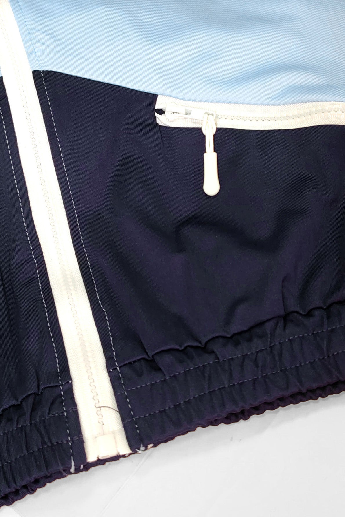 Colorblock Zip Front Hoodie and Pants Set Lavish Daily