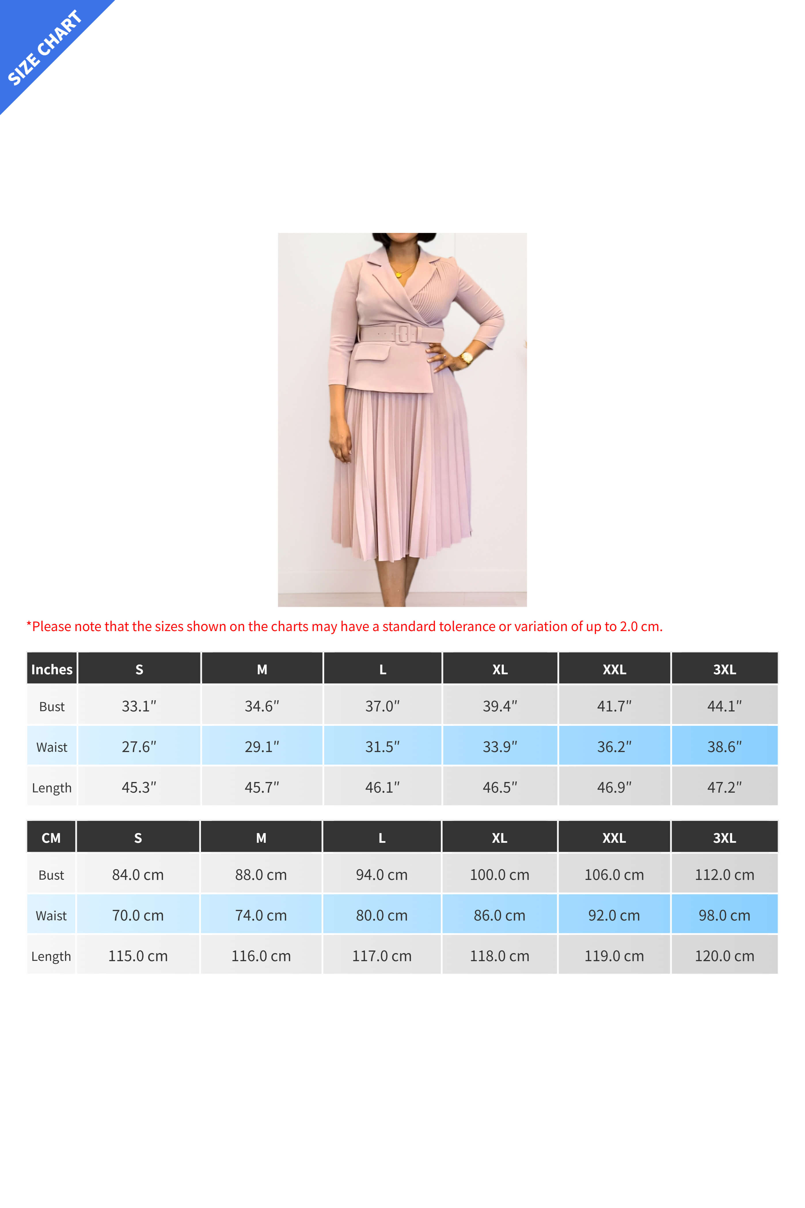 Elegant Blazer Collar Pleated Dress Lavish Daily