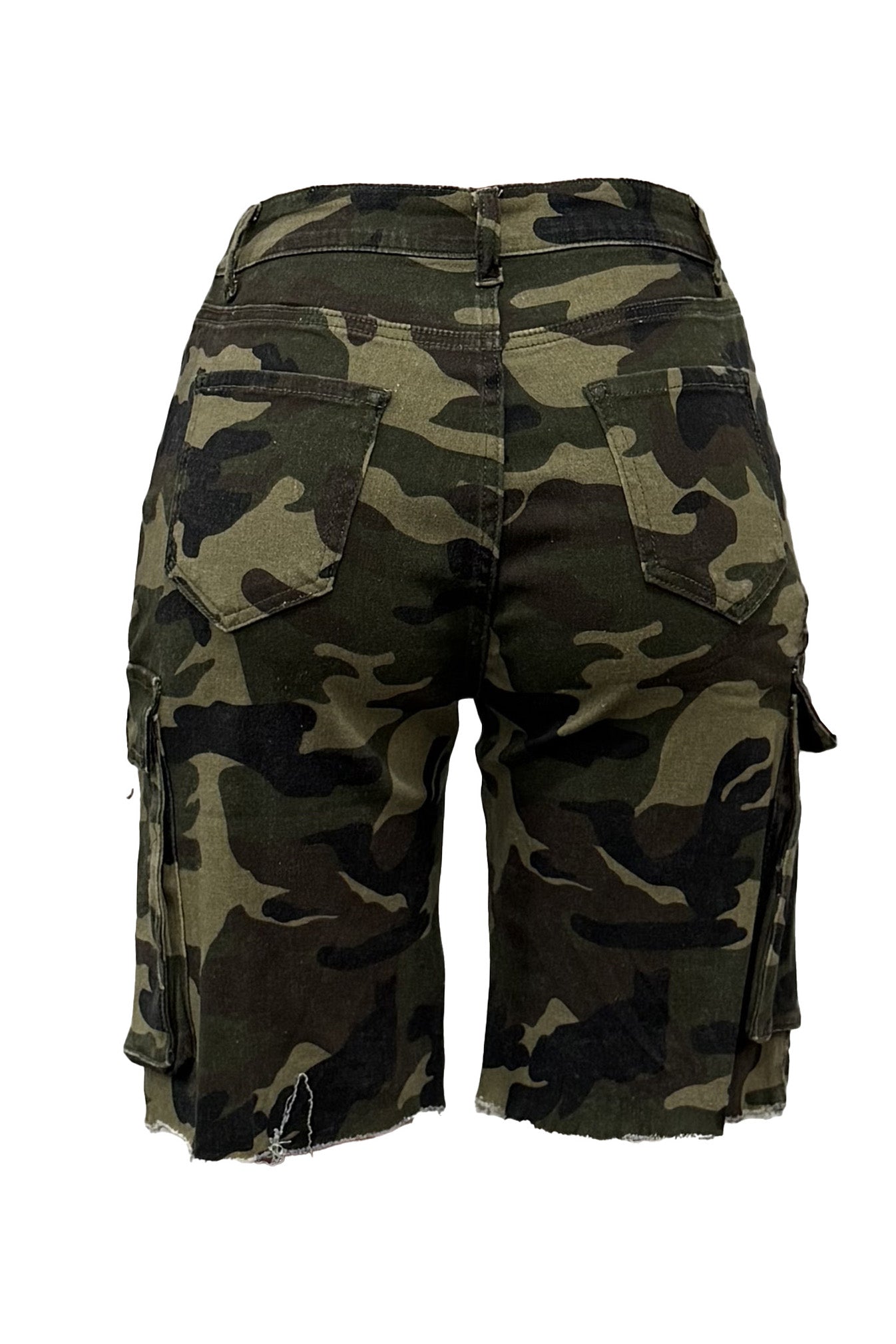 Cargo Denim Shorts Lavish Daily