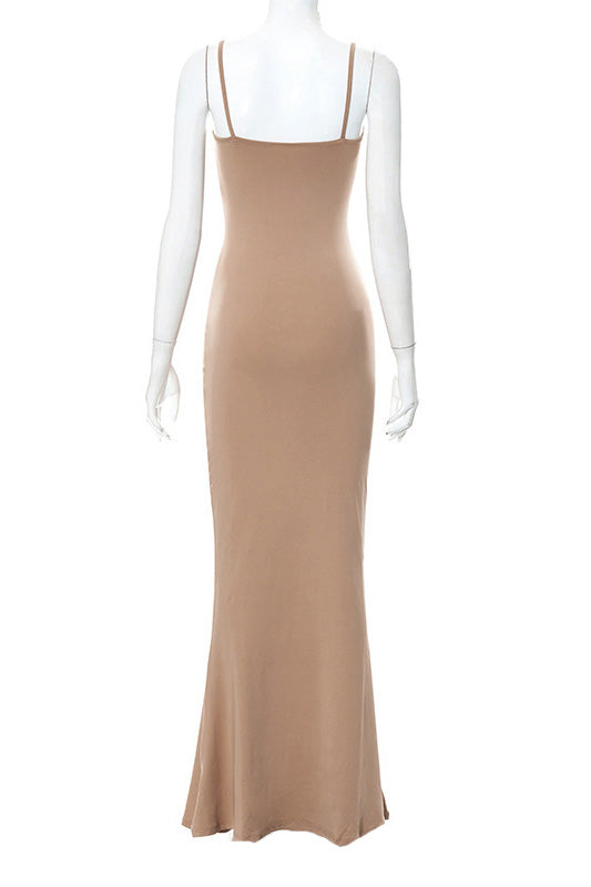 Soft Lounge Long Slip Dress Lavish Daily