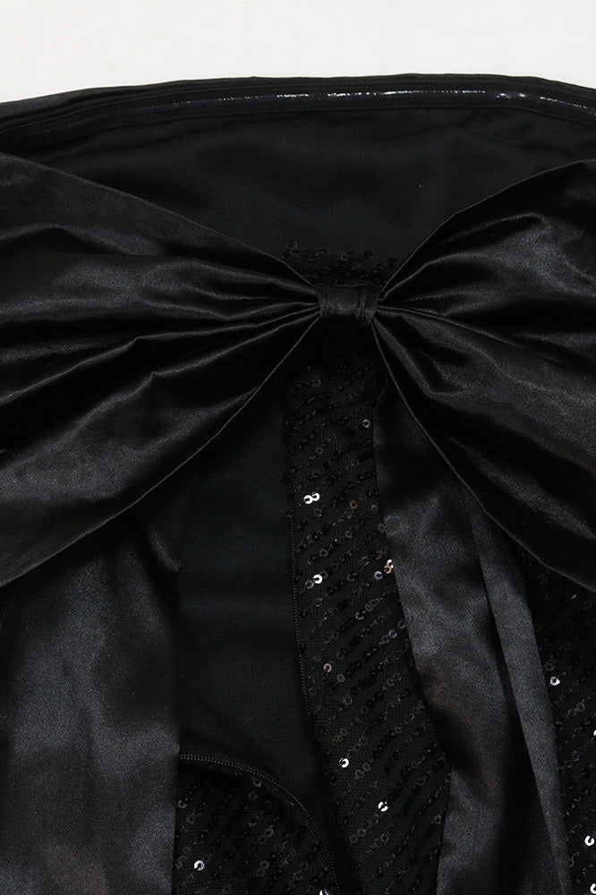 Strapless Sequin Mermaid Dress Lavish Daily