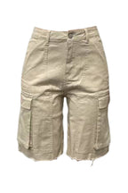 Cargo Denim Shorts Lavish Daily