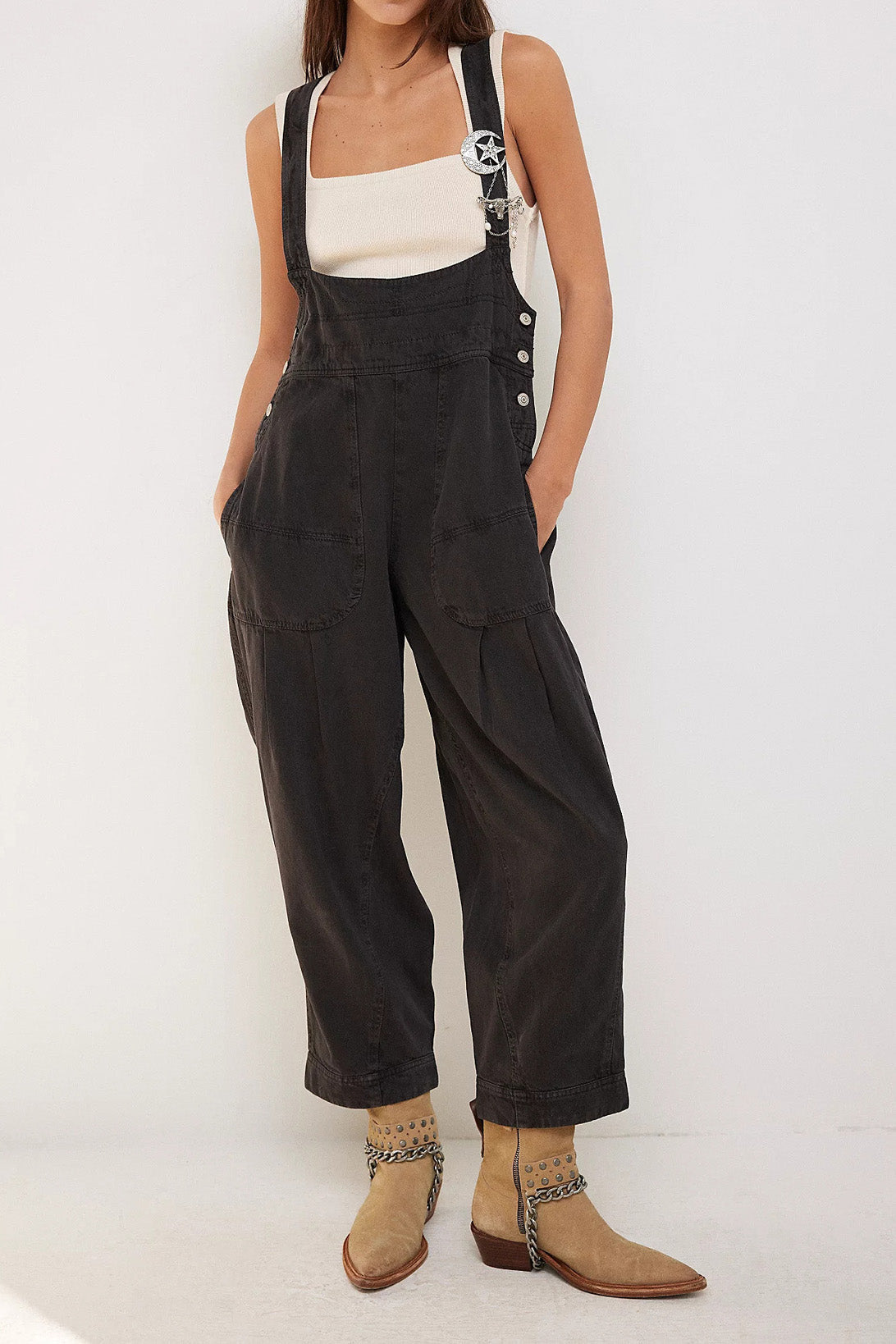 Loose Casual Denim Overalls Lavish Daily