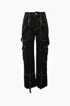 Mid Rise Loose Fit Denim Pants Lavish Daily