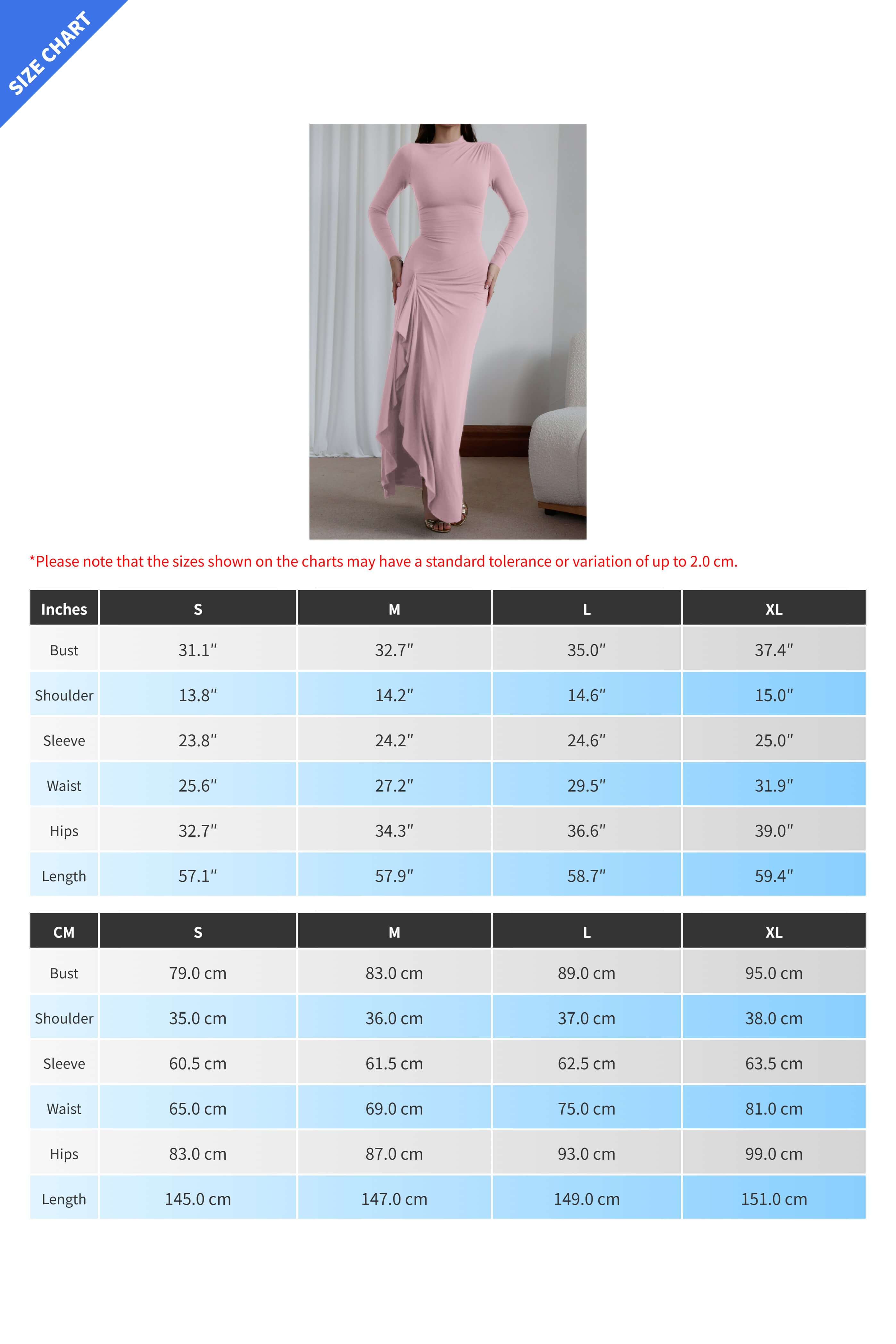 Long Sleeve Knot Detail Maxi Dress Lavish Daily