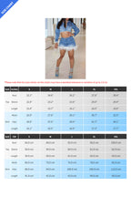 Denim Chic Feather-Trim Set Lavish Daily