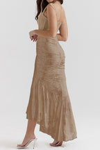 Boned Corset Mermaid Bodycon Maxi Dress Lavish Daily