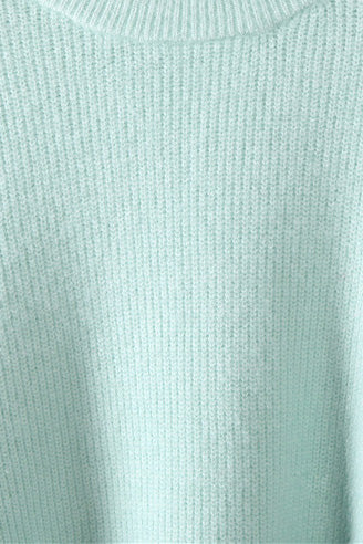 Oversized Striped Knitted Crew Neck Jumper Lavish Daily