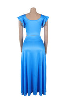 Elastic Solid Color Long Dress Two-Piece Set Lavish Daily