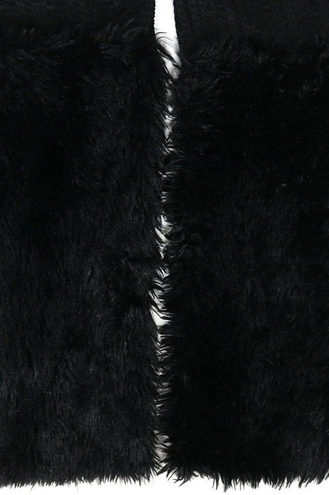 Feather Trim Glamour Set Lavish Daily