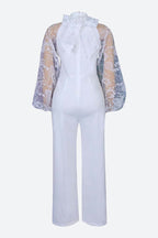 Long Sleeve Slim Fit Chic Straight Jumpsuit Lavish Daily